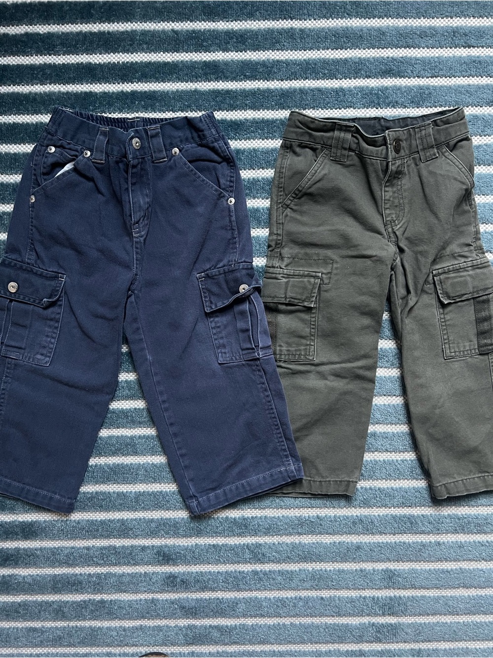 Vintage Old Navy/Sonoma Toddler Boy Cargo Pants Lot Size 3